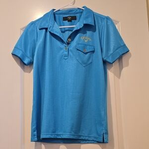 Callaway Womens Blue Polo